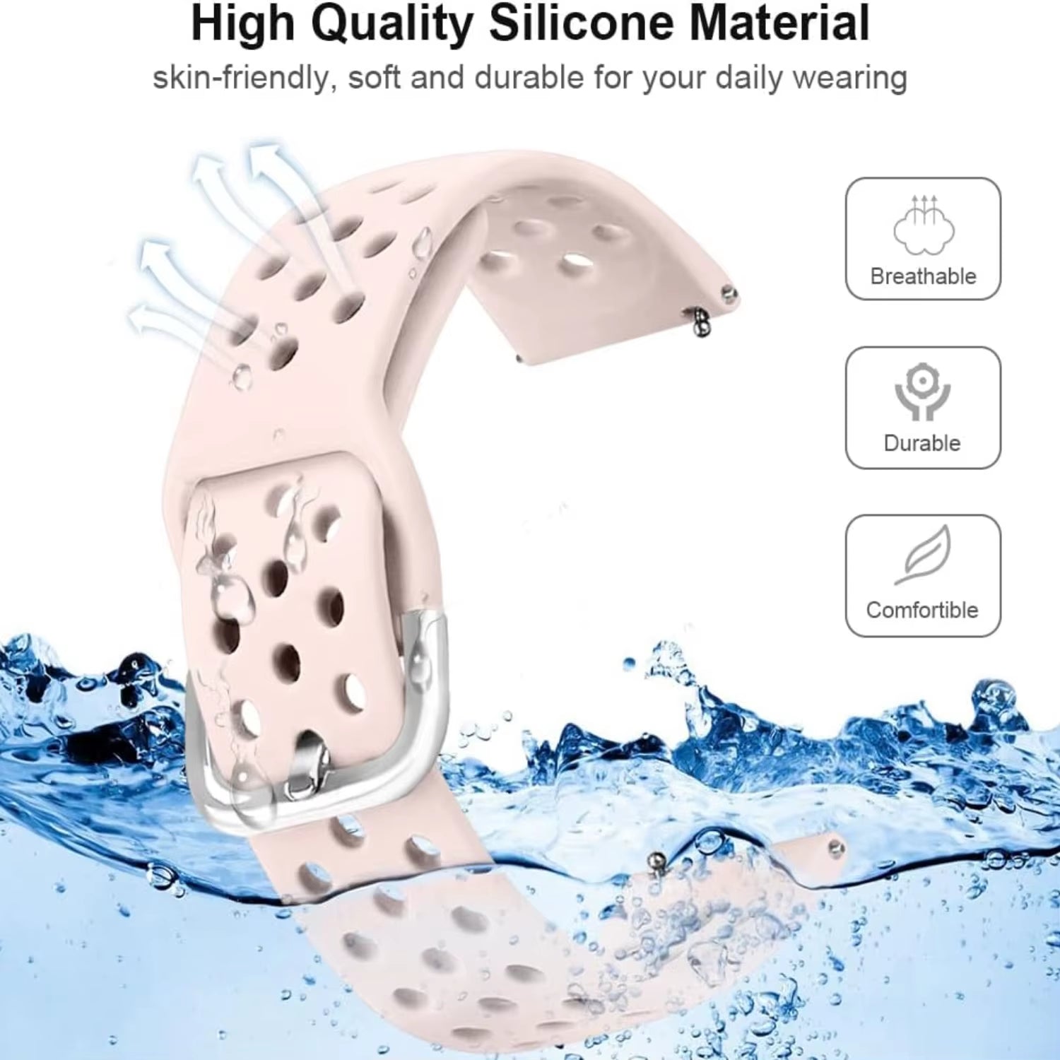 Oceanic Smartwatch Band for Garmin – Stylish & Functional Upgrade