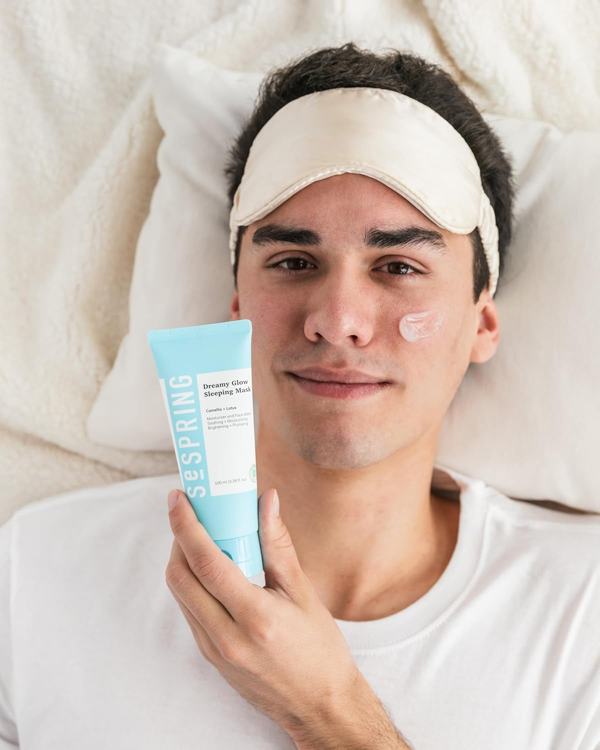 Dreamy Glow Camellia Sleeping Mask – Vegan Korean Skincare