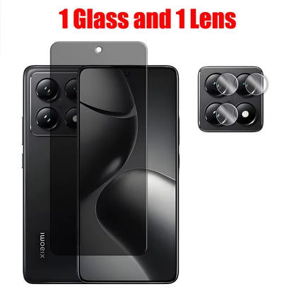 14T Pro Privacy Tempered Glass Screen & Lens Protector