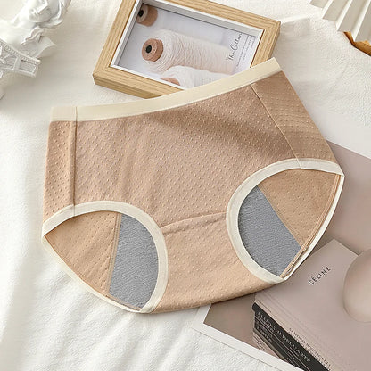 Women's Leakproof Menstrual Underwear – Breathable Seamless Period Panties for Comfort & Protection