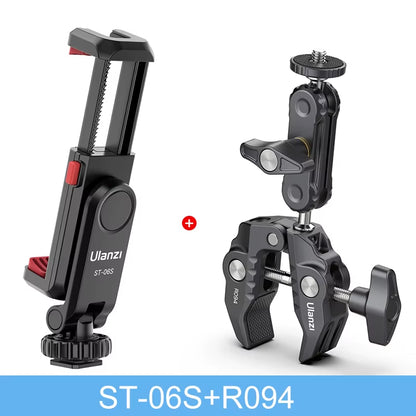 ST-06S Vertical Phone Mount for DSLR, Tripod & Vlog Shooting