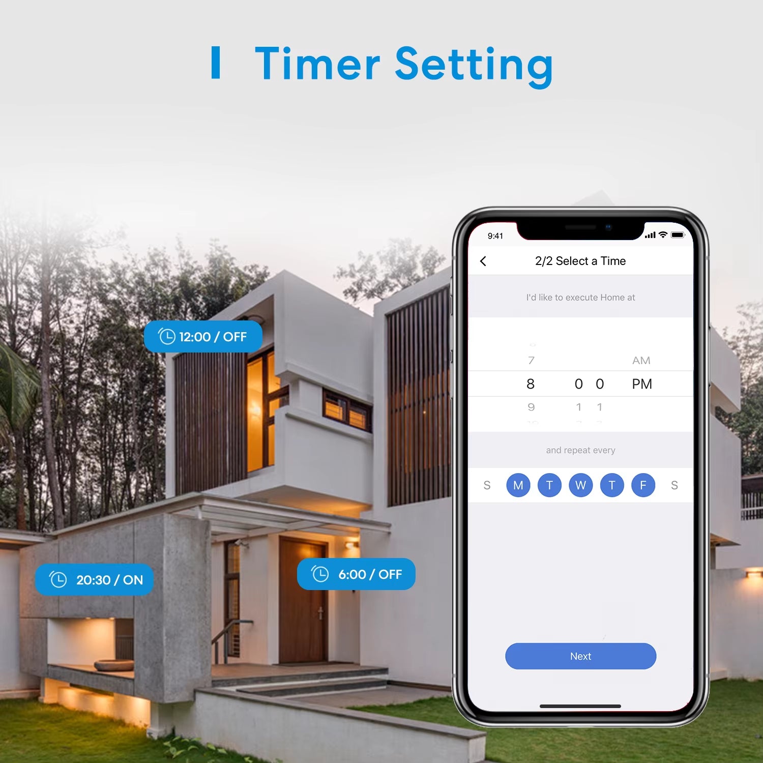 HomeKit Smart Outdoor WiFi Plug, Alexa & Google Compatible