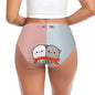Custom Women’s Mochi Cat Peach & Goma Panties – Cute & Comfortable Briefs