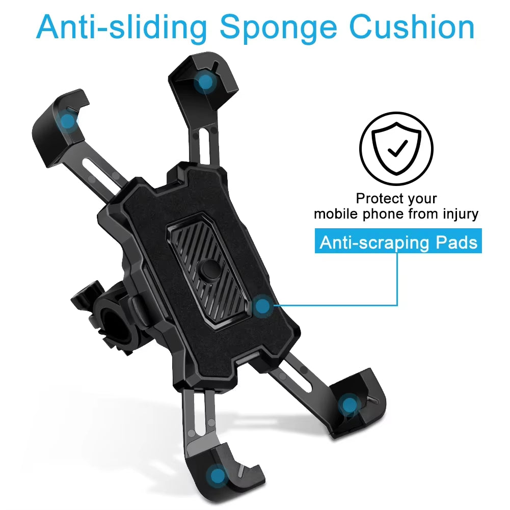 MTB Road Bike Phone Holder GPS Mount Motorcycle Cell Support