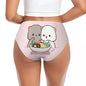 Custom Women’s Mochi Cat Peach & Goma Panties – Cute & Comfortable Briefs