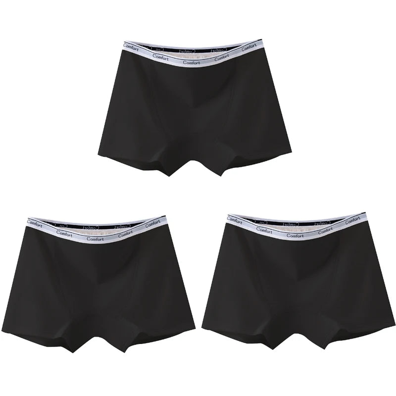 3-Pack Women's Leakproof Menstrual Underwear – High-Waist Cotton Period Panties