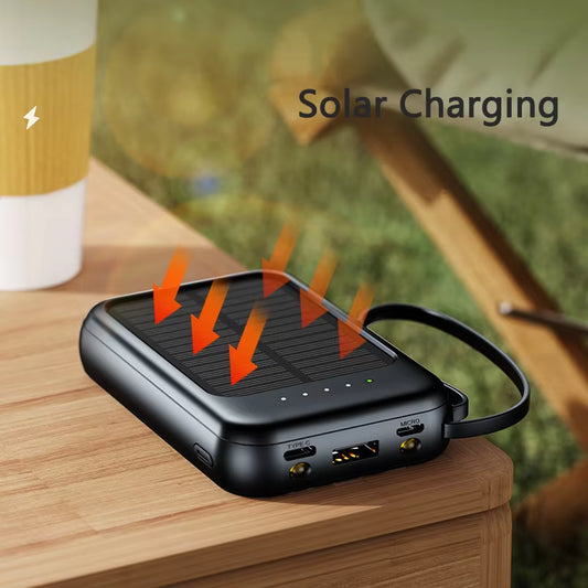 Xiaomi 50000mAh Solar Power Bank 4-in-1 with LED Lights