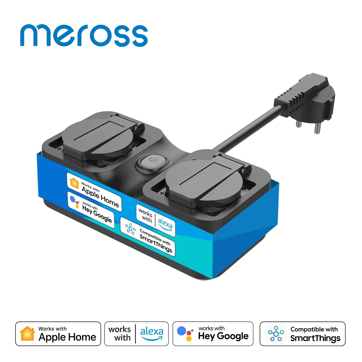 HomeKit Smart Outdoor WiFi Plug, Alexa & Google Compatible