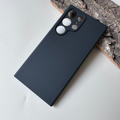 Matte Black Shockproof TPU Phone Case for Samsung Galaxy S24 Series