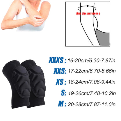 Thick Sponge Knee Pads & Elbow Sleeves for Kids Sports