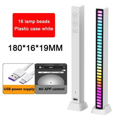 RGB Sound Control LED Lamp with APP for Desktop Ambient Light