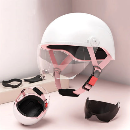 3C Certified Safety Helmet – Four Seasons Universal Motorcycle & Bicycle Helmet for Men and Women