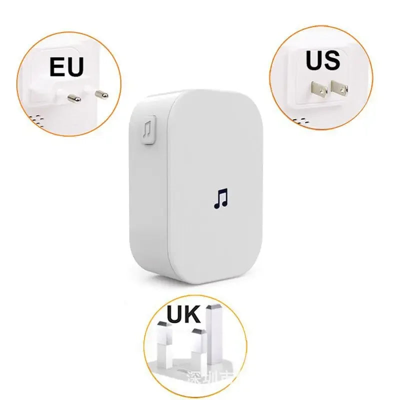 Smart Wireless Video Doorbell 100DB Chime & Remote Control