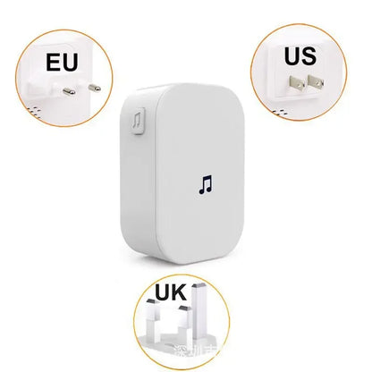 Smart Wireless Video Doorbell 100DB Chime & Remote Control