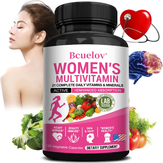 Women’s Daily Multivitamin for Energy, Heart, Skin & Immunity