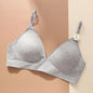 Top New Threaded Non-marking Women's Bra Without Steel Ring Gathering Anti-sagging Women's Underwear Sports Comfortable Bra
