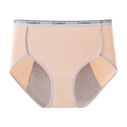 Women's Leakproof Menstrual Underwear – High-Waist Cotton Period Panties for Comfort & Protection
