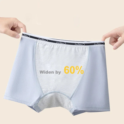 3-Pack Women's Leakproof Menstrual Underwear – High-Waist Cotton Period Panties