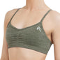 New Effortless Strappy Bralette Seamless Spandex Woman Fitness Elastic Breathable Breast Enhancement Leisure Sports Underwear