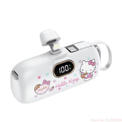 Sanrio Wireless Power Bank Mini Capsule Fast Charging