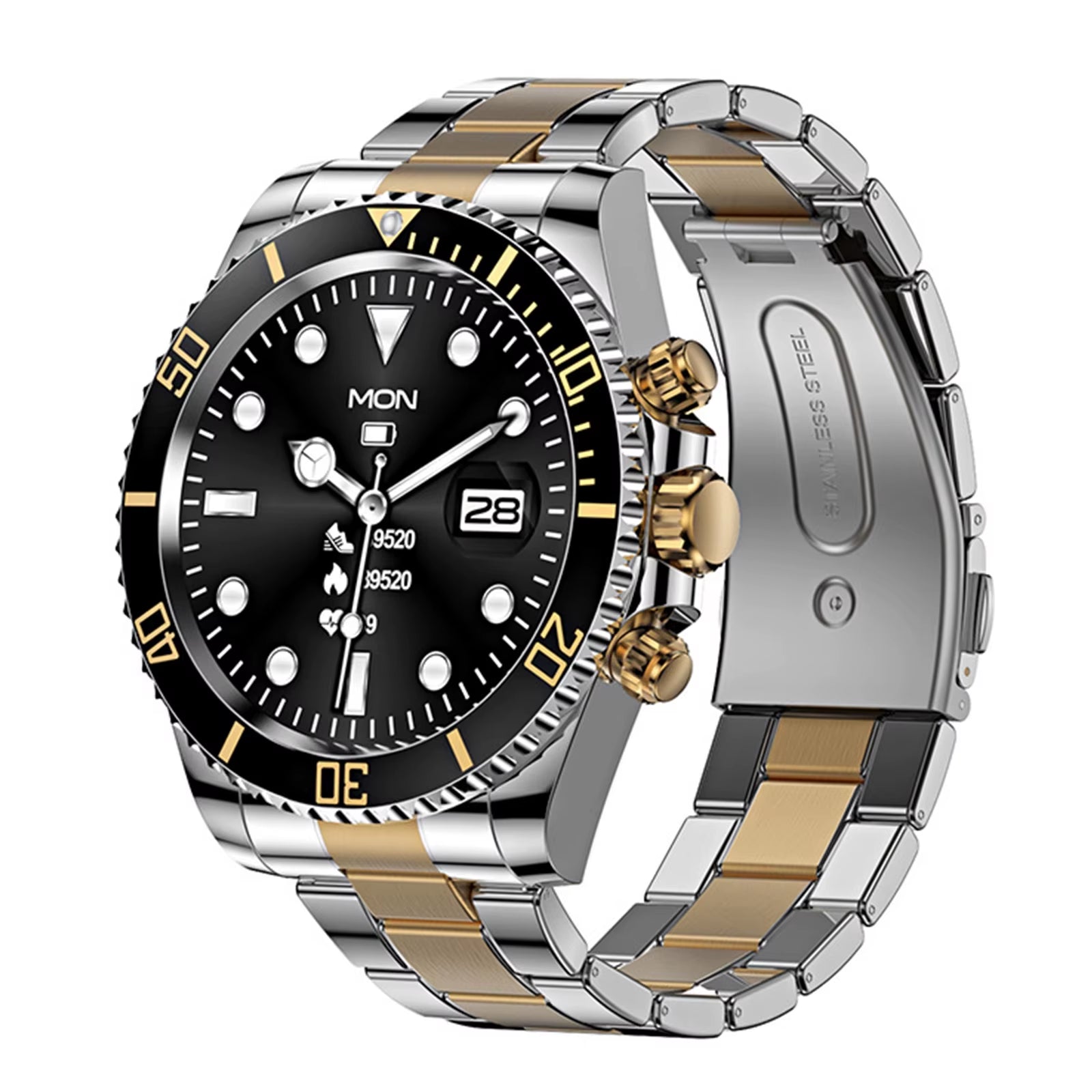 AW12 Smartwatch 1.3" Touchscreen with Bluetooth & Health Tracking
