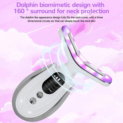 7-Color Face & Neck Massager – Skin Rejuvenation & Wrinkle Remover