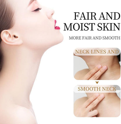 5 Pcs Neck Wrinkle Pads - Anti-Aging Moisturizing Firming Mask