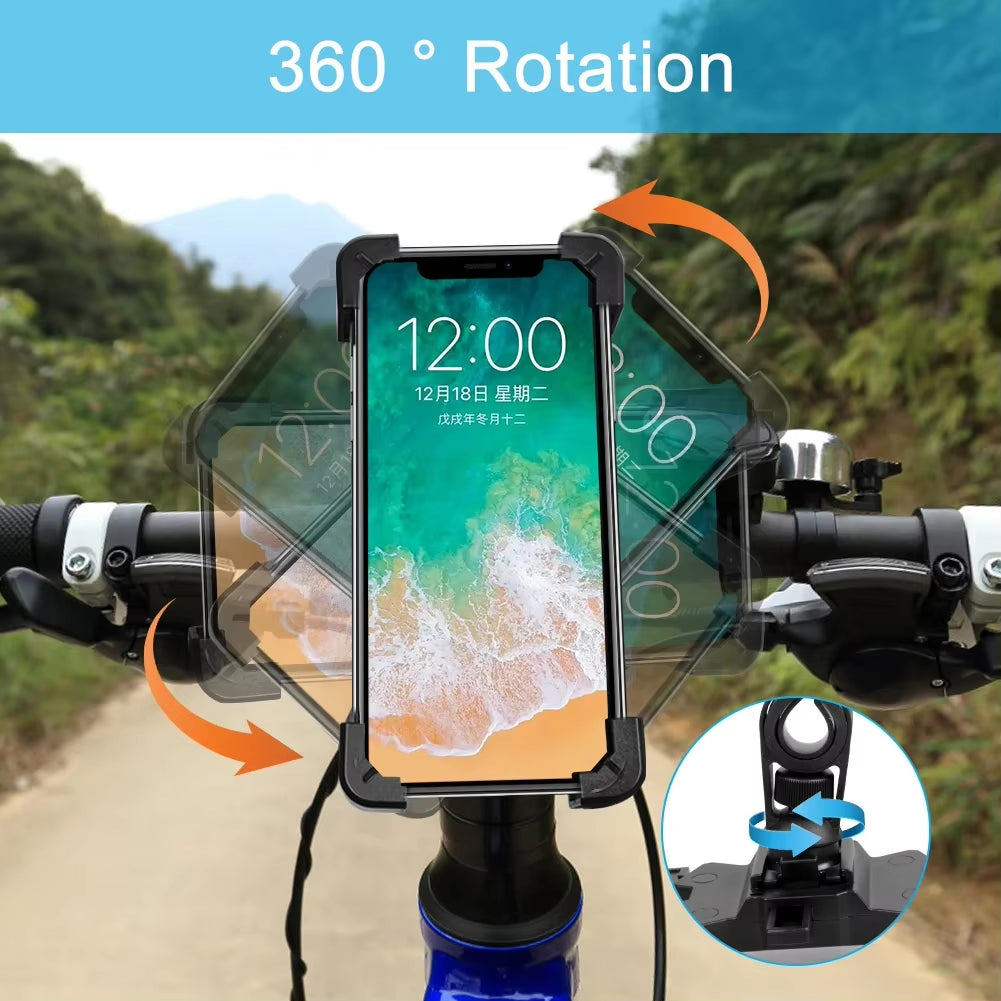 MTB Road Bike Phone Holder GPS Mount Motorcycle Cell Support