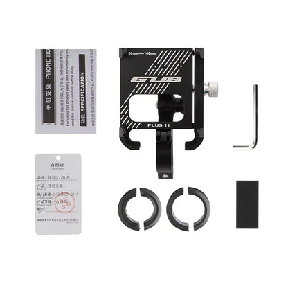 Plus 11 Bike Phone Holder 3.5-6.8" MTB Motorcycle Mount