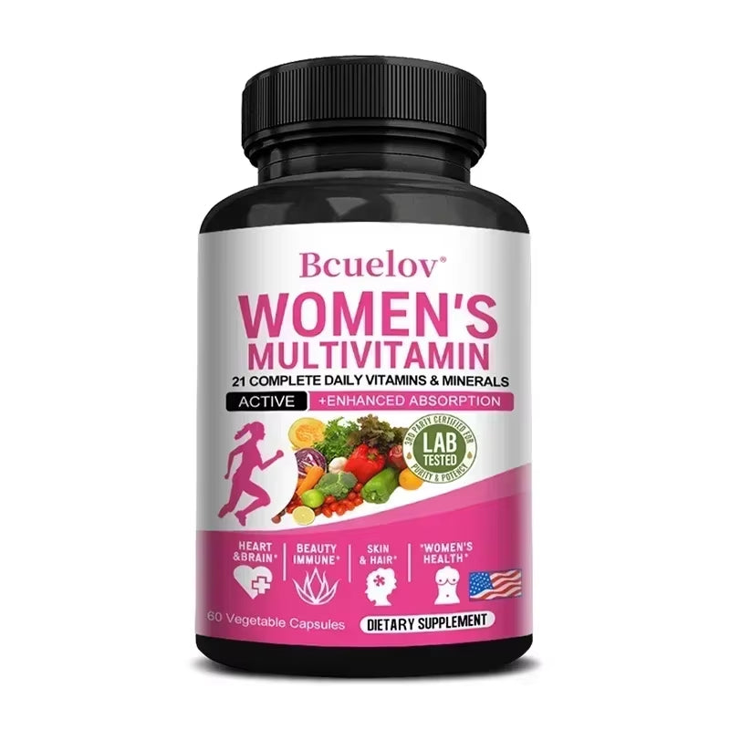 Women’s Daily Multivitamin for Energy, Heart, Skin & Immunity