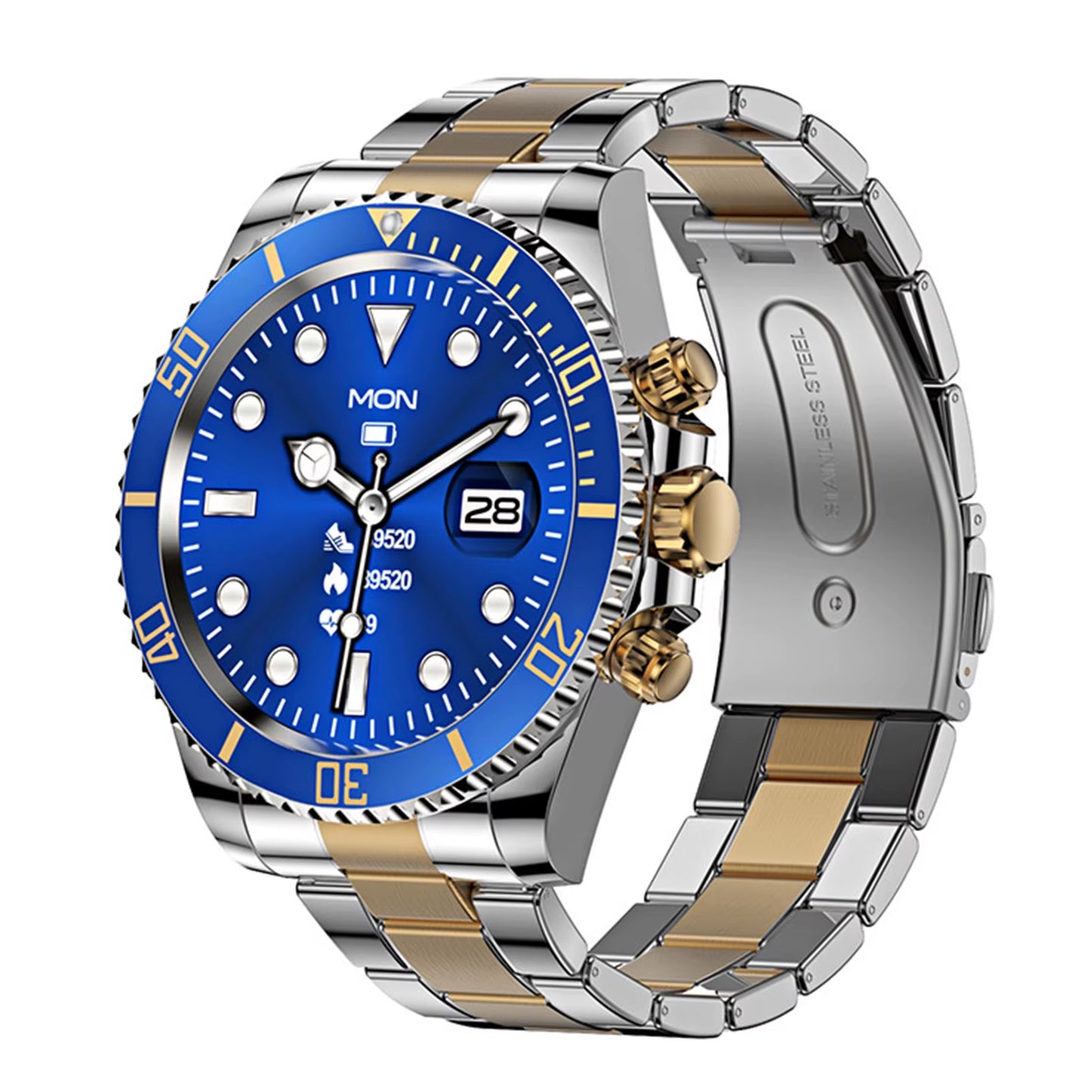 AW12 Smartwatch 1.3" Touchscreen with Bluetooth & Health Tracking