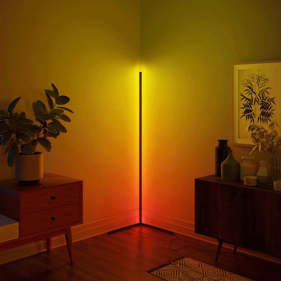 Smart RGB Floor Lamp with Music Sync & Remote Control