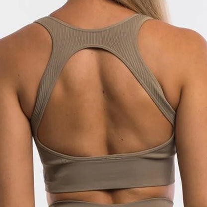 Pericic Seamless Top Backless Bra Without Bones Female Underwear Women Cropped Tank Top Jogging Bra Women Crop Top Sportwear