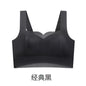 Summer ultra-thin no-mark underwear women's large breasts show small side breast strapless anti-go bra ice silk sling vest