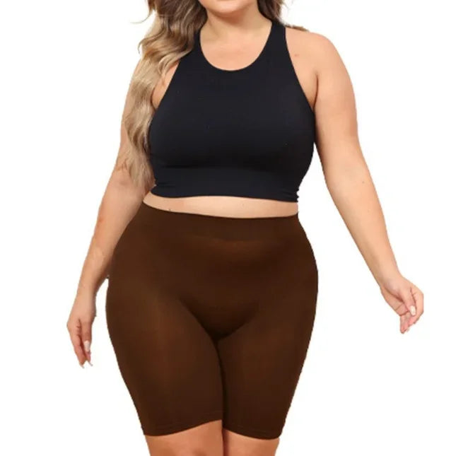 Plus Size Postpartum Shapewear Tummy Control Panties High Waist Seamless Body Shaper Underwear Women