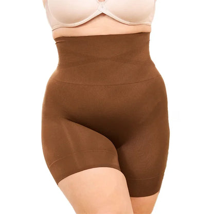 Plus Size Postpartum Shapewear Tummy Control Panties High Waist Seamless Body Shaper Underwear Women