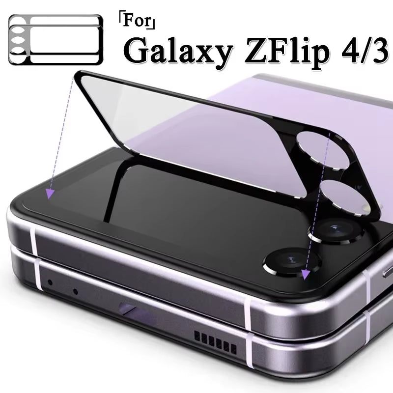 Tempered Glass Camera Lens Protector for Galaxy Z Flip 4/3