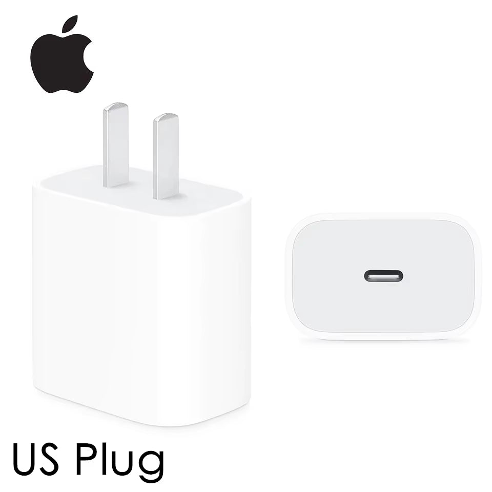 2025 20W USB-C Power Adapter for iPhone 12-16 Fast Charger