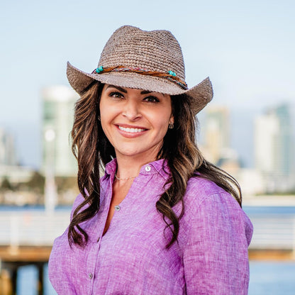 Catalina Cowboy UPF 50+ Sun Hat – Wide Brim, Adjustable & Packable