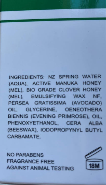New Zealand 16+ Active Manuka Honey Eczema Cream, 80ml