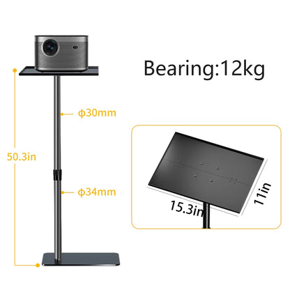 Adjustable 360° Projector Tripod Stand for Home & Office Use