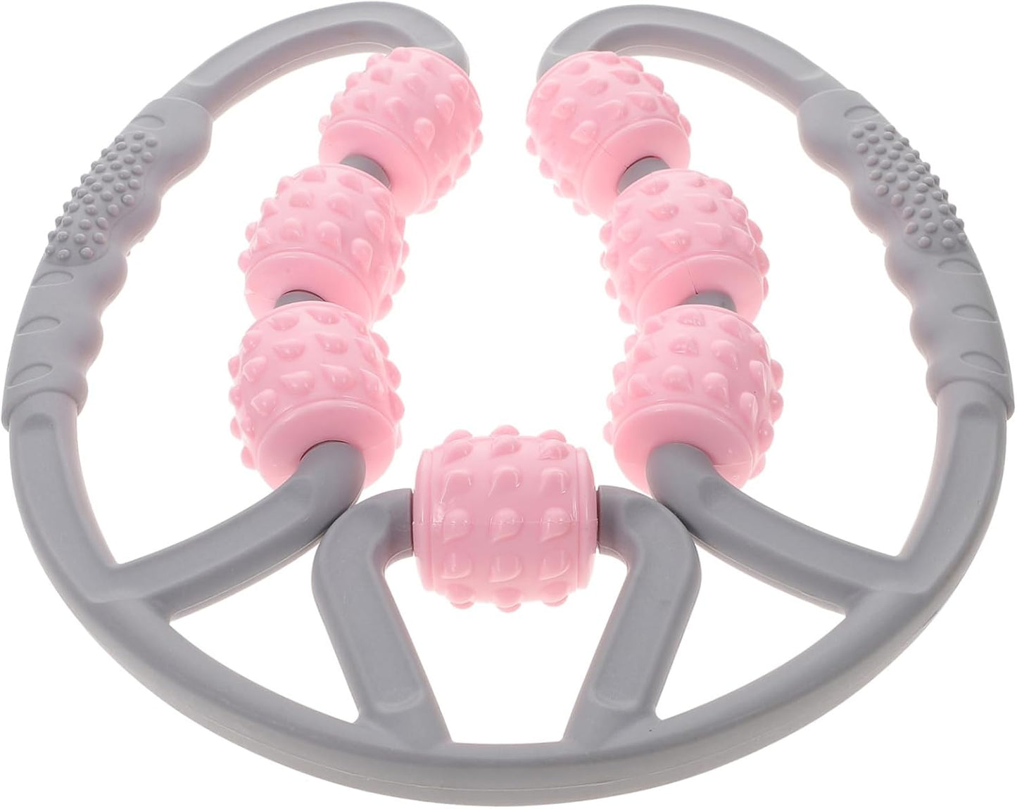 Seven-Wheel Deep Tissue Massage Roller – Handheld Muscle Relaxation Tool