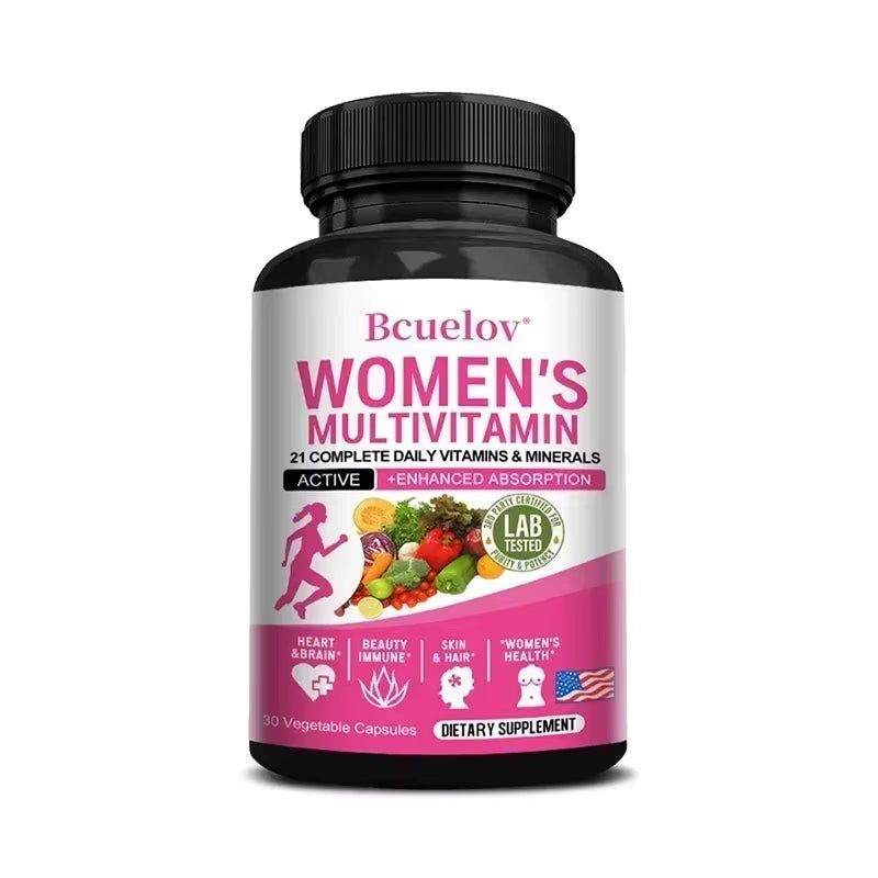 Women’s Daily Multivitamin for Energy, Heart, Skin & Immunity