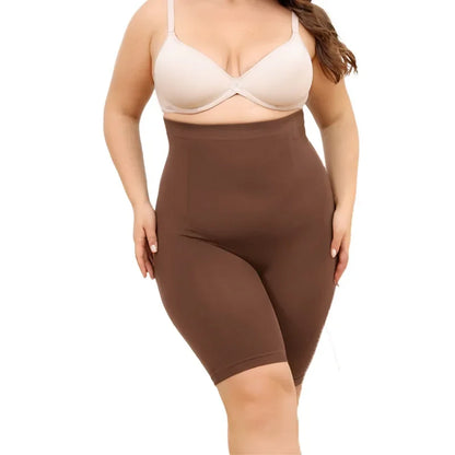Plus Size Postpartum Shapewear Tummy Control Panties High Waist Seamless Body Shaper Underwear Women