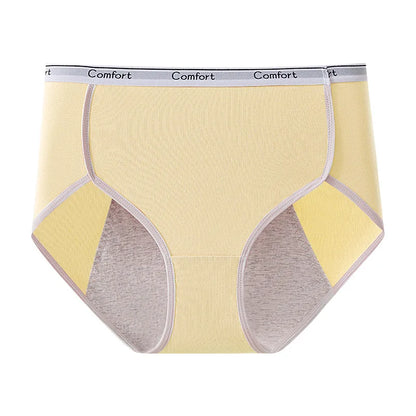 Women's Leakproof Menstrual Underwear – High-Waist Cotton Period Panties for Comfort & Protection