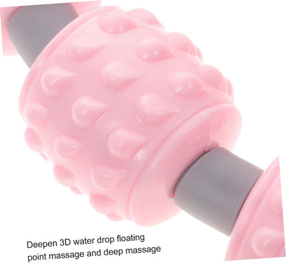 Seven-Wheel Deep Tissue Massage Roller – Handheld Muscle Relaxation Tool