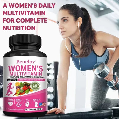 Women’s Daily Multivitamin for Energy, Heart, Skin & Immunity