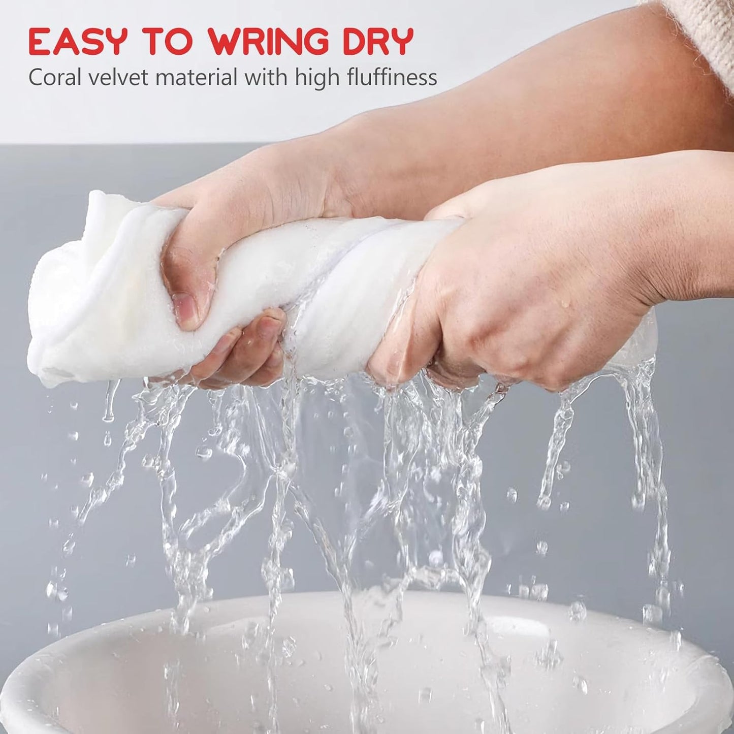 2Pcs Reusable Hot & Cold Face Towel Masks for Skincar