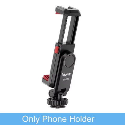 ST-06S Vertical Phone Mount for DSLR, Tripod & Vlog Shooting