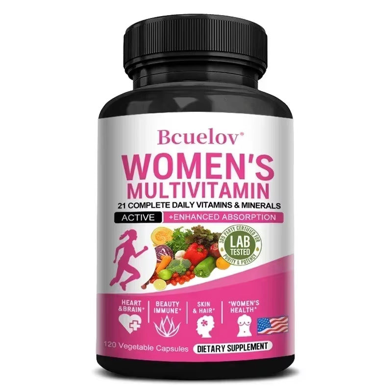 Women’s Daily Multivitamin for Energy, Heart, Skin & Immunity